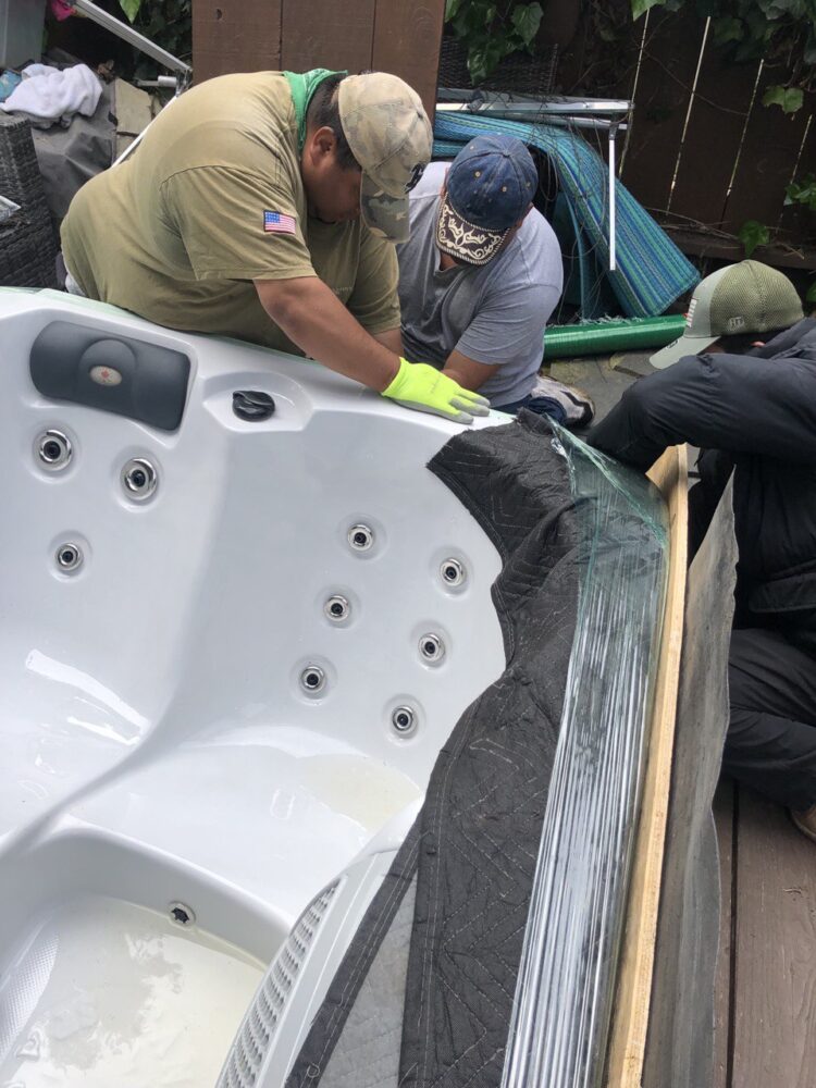 Hot tub installation San Jose CA