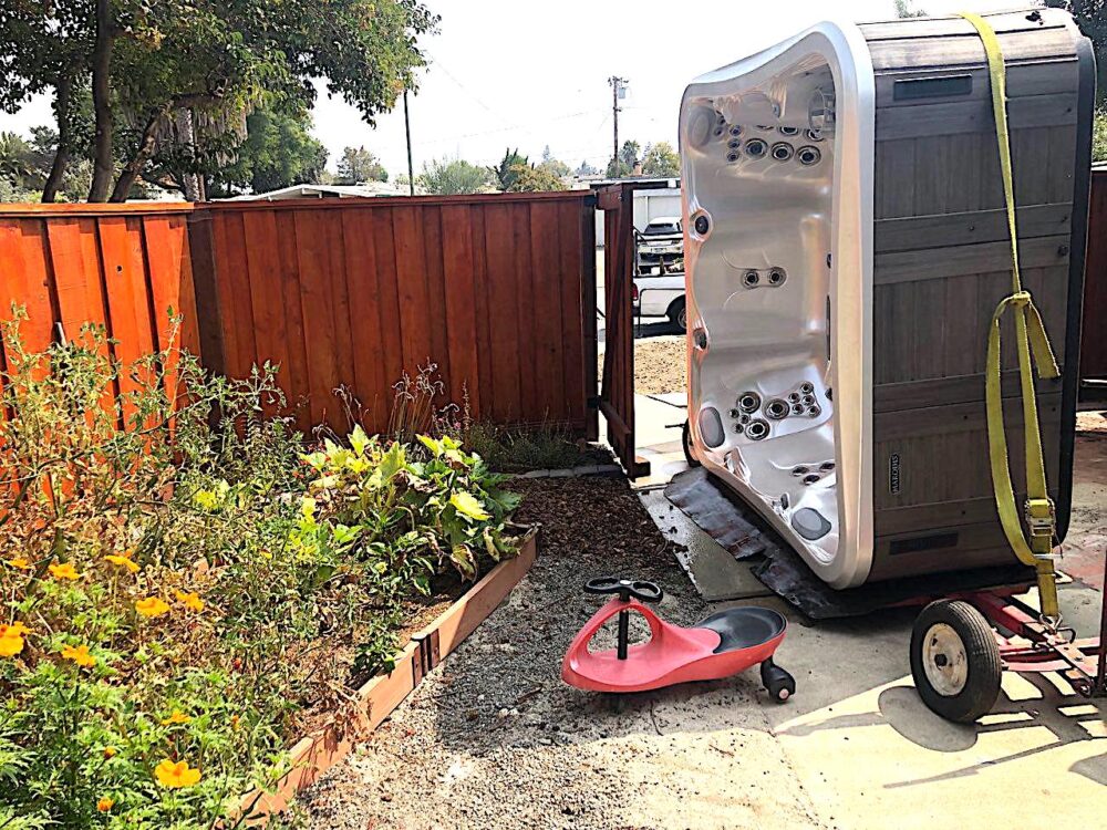 Hot tub installation Santa Clara CA