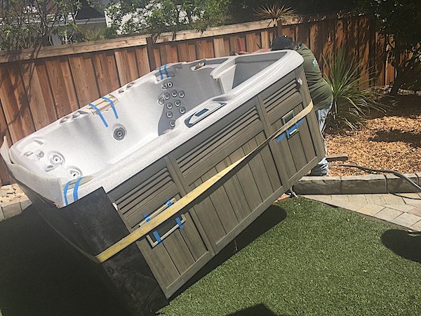 Spa relocation Mountain View 94040 94041 94043
