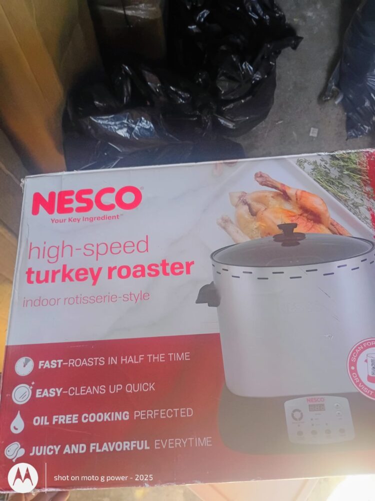 Nesco High-Speed Turkey Roaster ITR-01 – New in Box