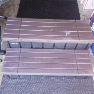 Hot Tub / Spa Steps – 2-Step Resin